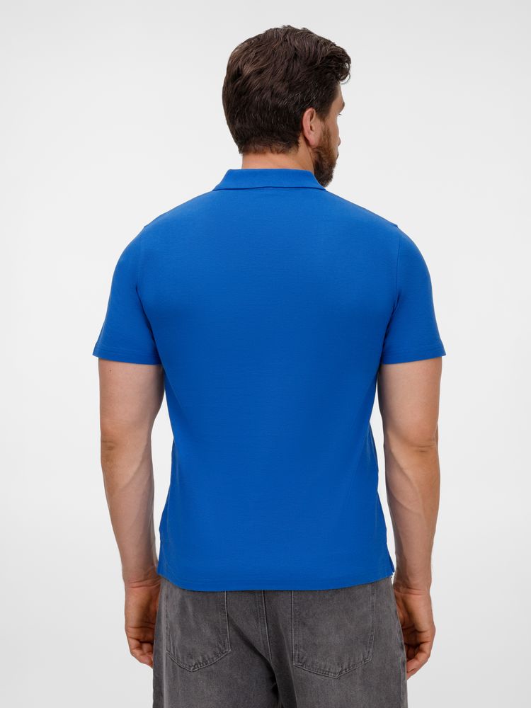 Рубашка поло унисекс Tervise, ярко-синяя / Миниатюра модельного (1000)