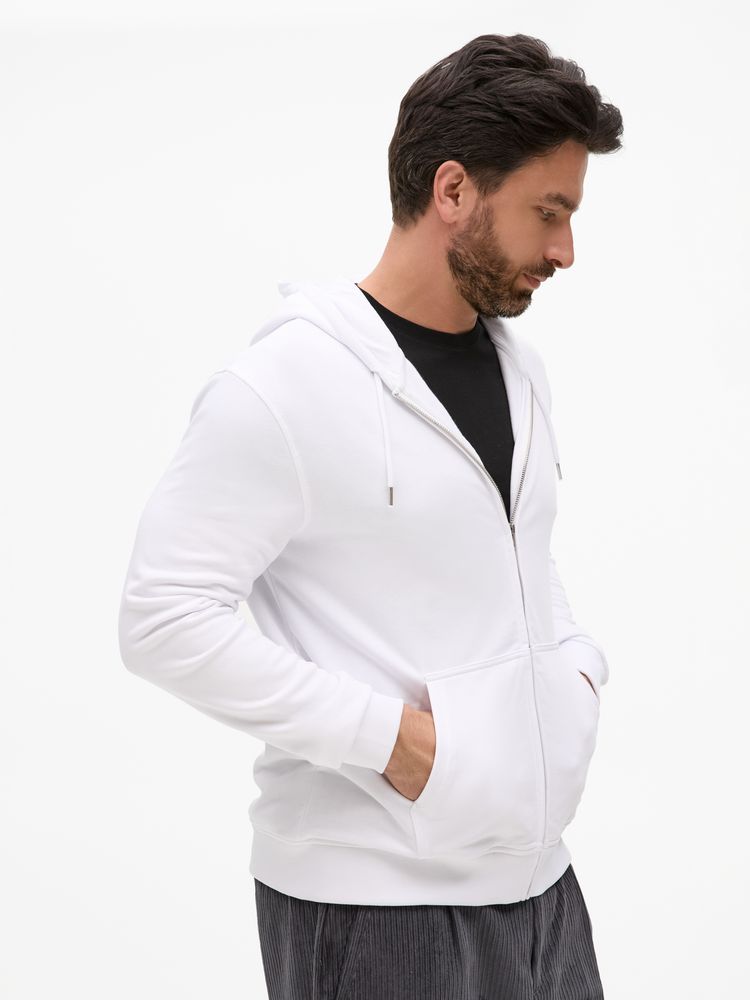 Толстовка унисекс Calipso, белая / Миниатюра модельного (1000)