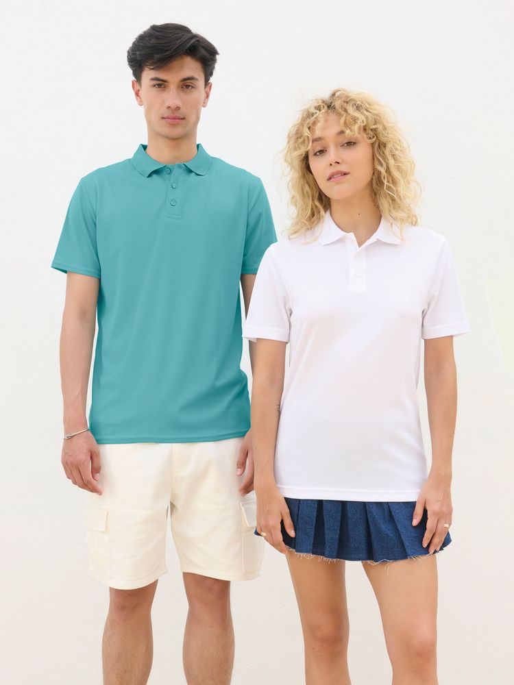 Рубашка поло унисекс Pitcher, красная / Миниатюра модельного (1000)