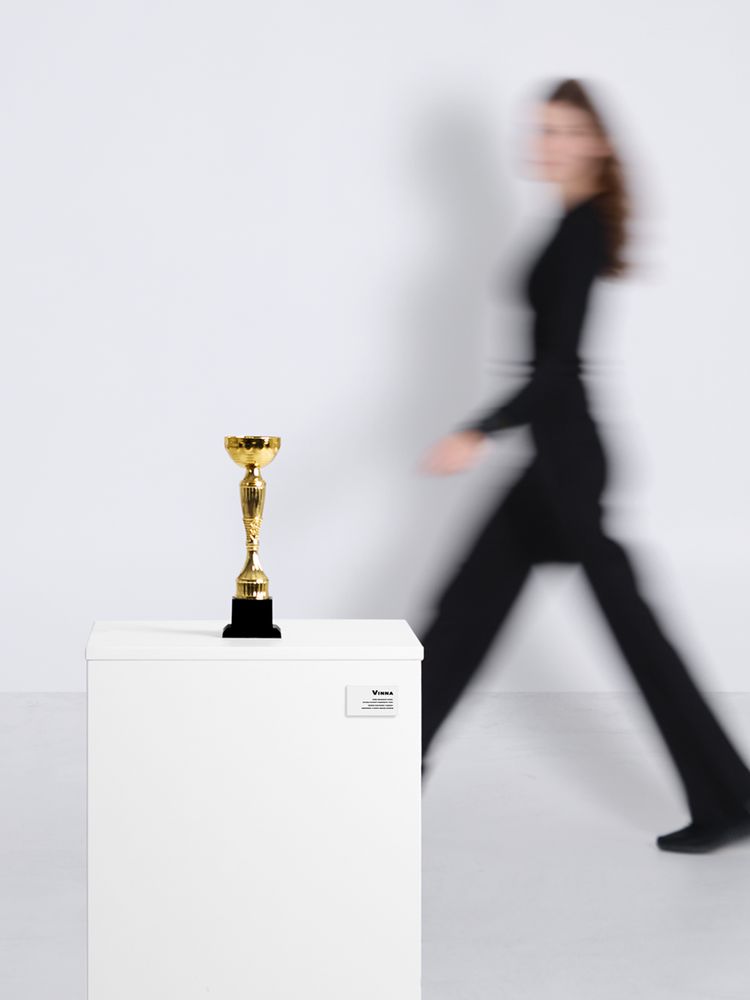 Кубок Vinna, большой, золотистый / Миниатюра имиджевого (1000)