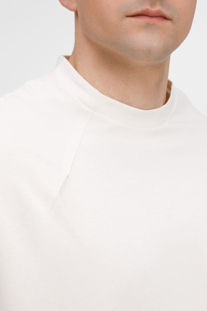 Футболка оверсайз унисекс Sinkopa, молочно-белая / Миниатюра модельного (1000)