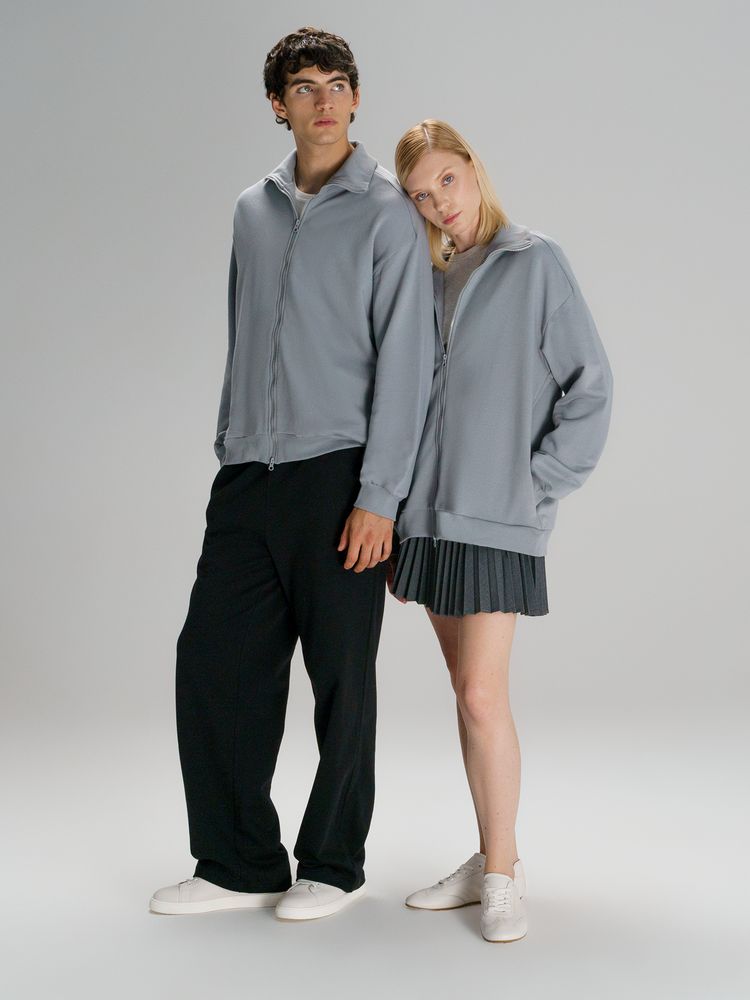 Толстовка унисекс Neofit, светло-серая / Миниатюра модельного (1000)