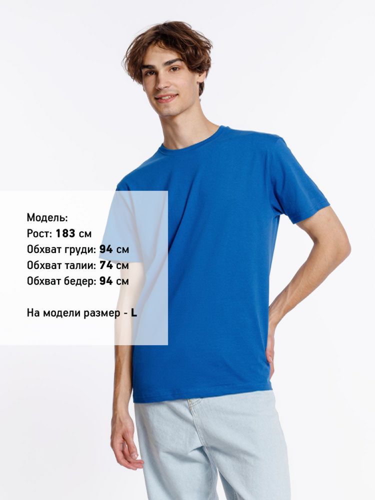 Футболка унисекс Streetwise, ярко-синяя / Миниатюра модельного (1000)