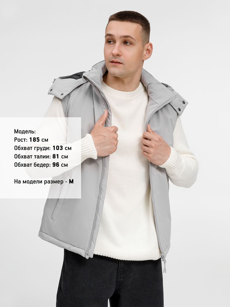 Жилет унисекс Sfera, светло-серый / Миниатюра модельного (1000)
