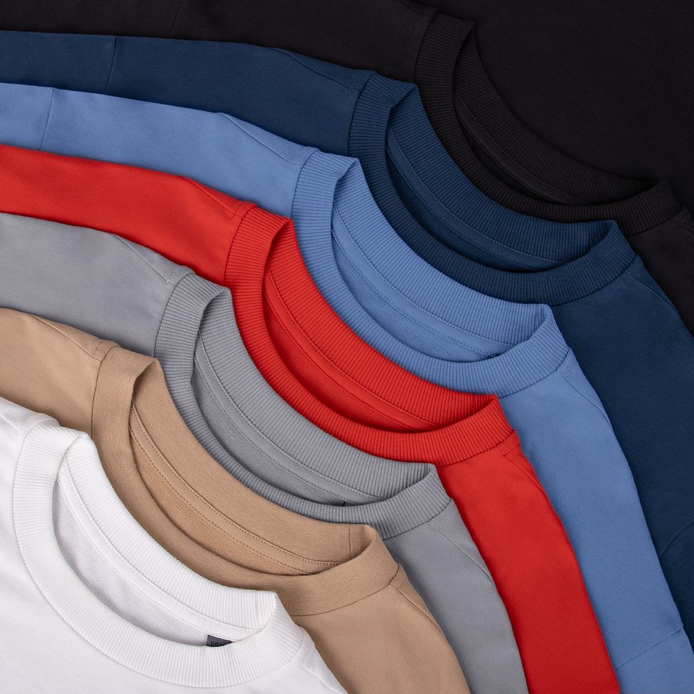 Футболка оверсайз с двойным рукавом Kosmos, черная / Миниатюра WWW (1000)