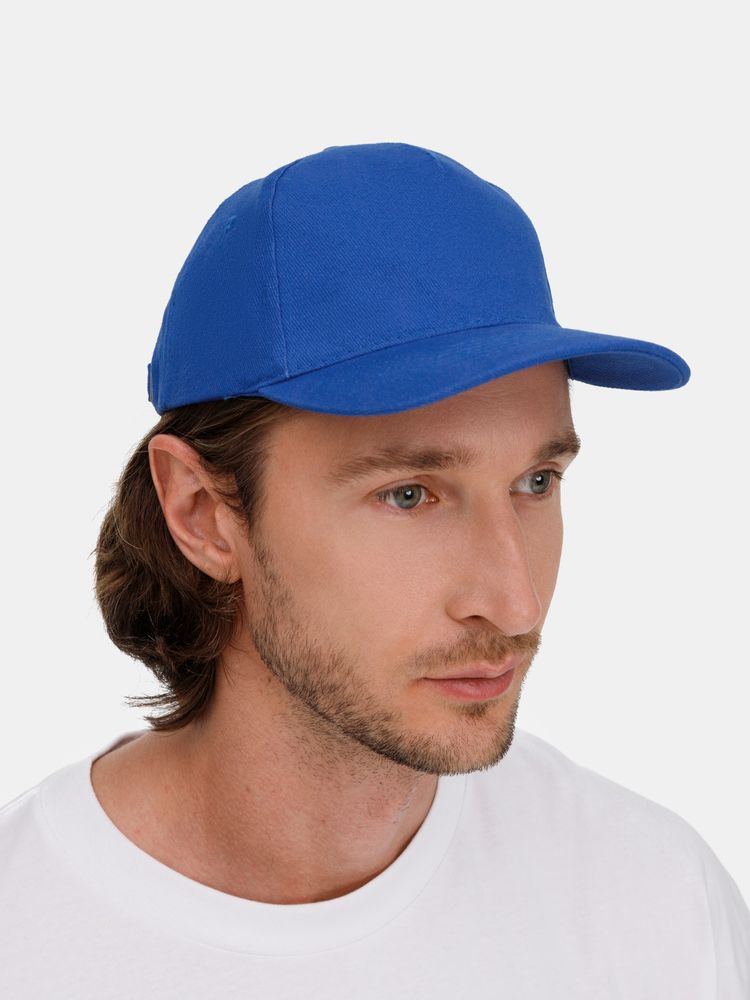 Бейсболка Long Beach, ярко-синяя / Миниатюра модельного (1000)