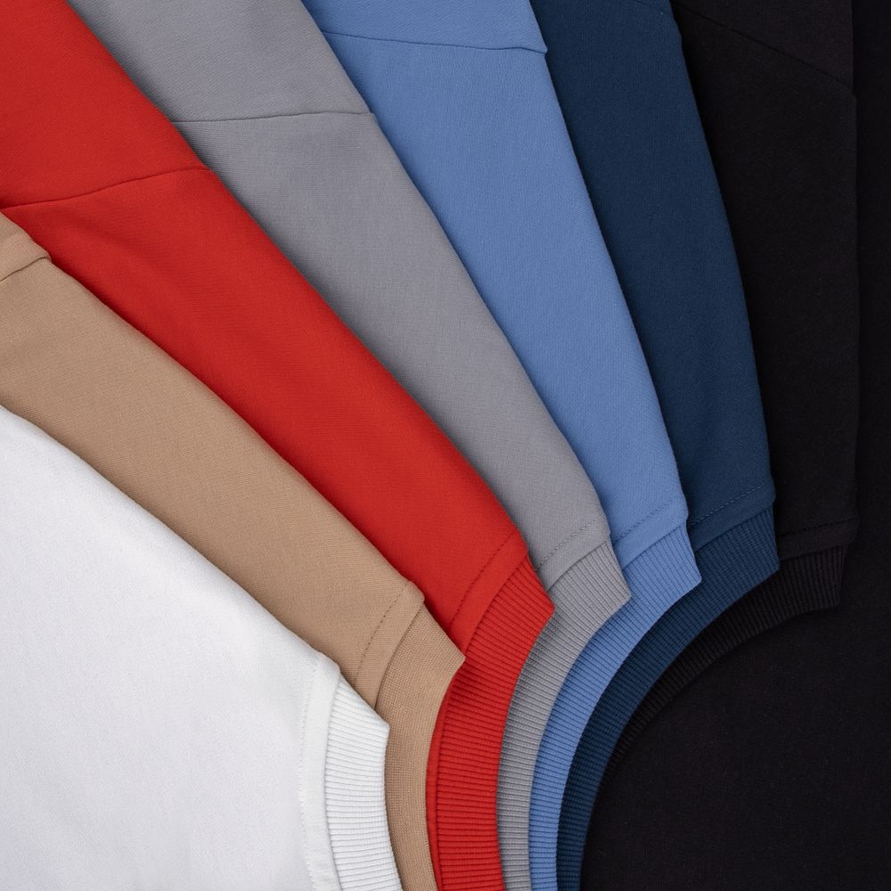 Футболка оверсайз с двойным рукавом Kosmos, черная / Миниатюра WWW (1000)