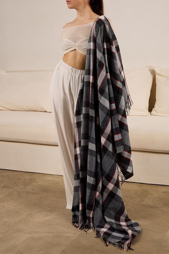 Плед «Валдай», серый / Миниатюра имиджевого (1000)