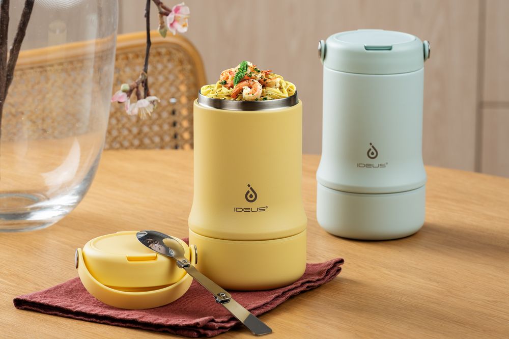 Термос для еды Tabenodo, желтый / Миниатюра имиджевого (1000)