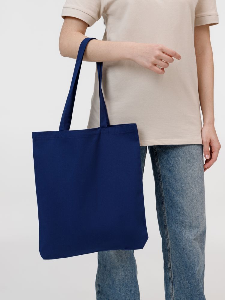 Холщовая сумка Strong 210, темно-синяя / Миниатюра модельного (1000)