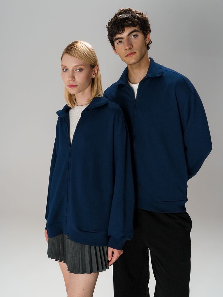 Толстовка унисекс Neofit, темно-синяя / Миниатюра модельного (1000)