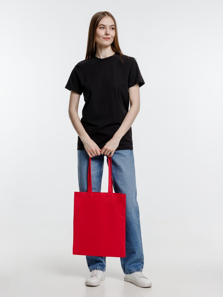 Холщовая сумка Neat 140, красная / Миниатюра модельного (1000)