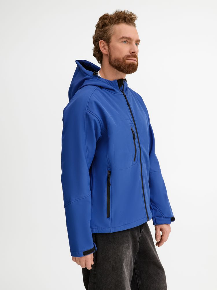 Куртка мужская с капюшоном Replay Men 340, ярко-синяя / Миниатюра модельного (1000)