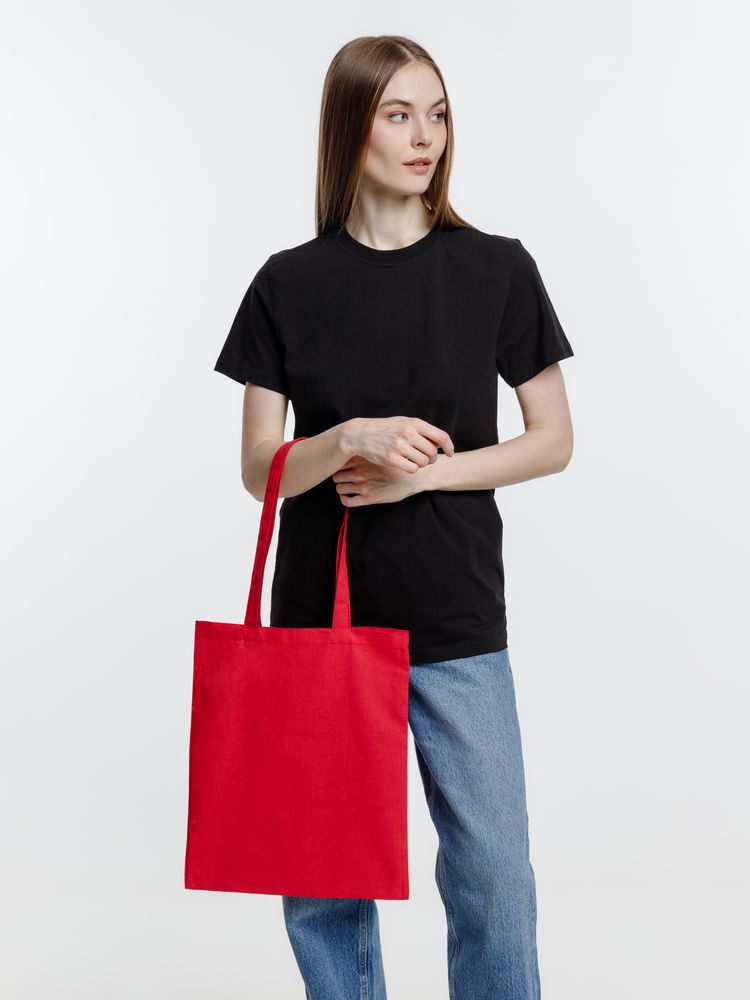 Холщовая сумка Neat 140, красная / Миниатюра модельного (1000)