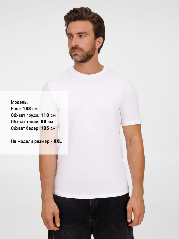 Футболка унисекс Legend, белая / Миниатюра модельного (1000)