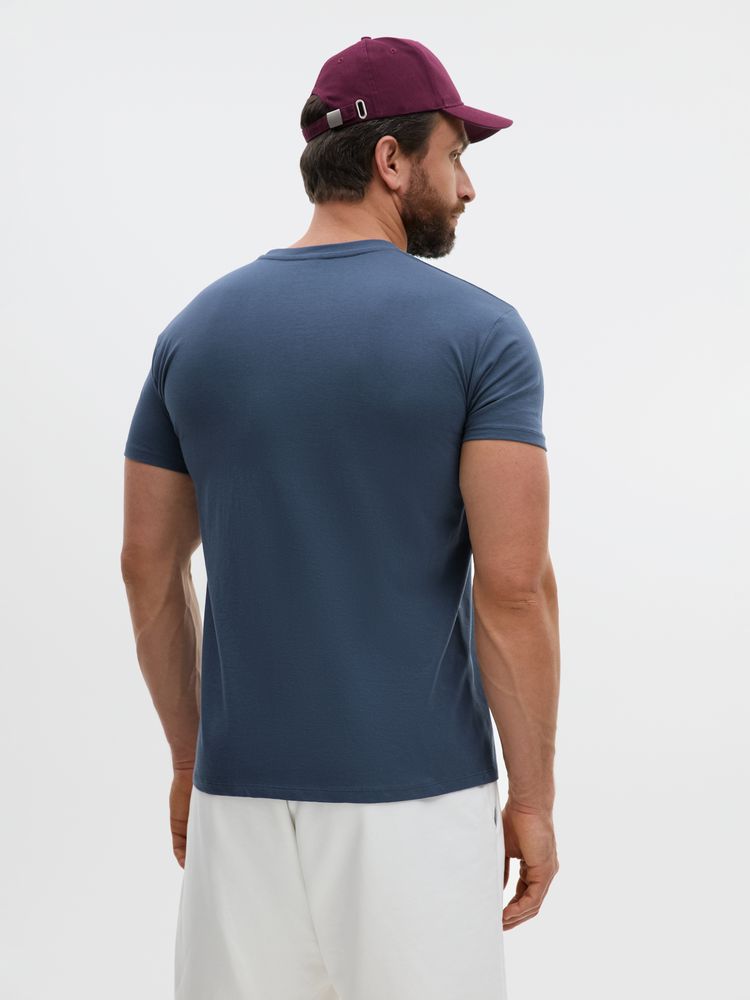 Футболка Imperial 190, синяя (джинс) / Миниатюра модельного (1000)