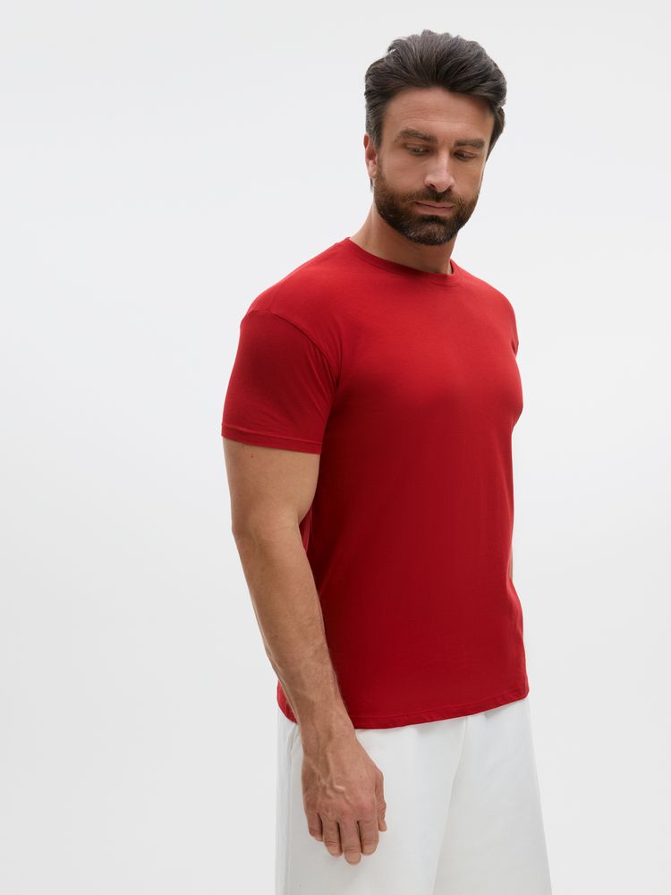 Футболка унисекс Regent 150, вишнево-красная / Миниатюра модельного (1000)