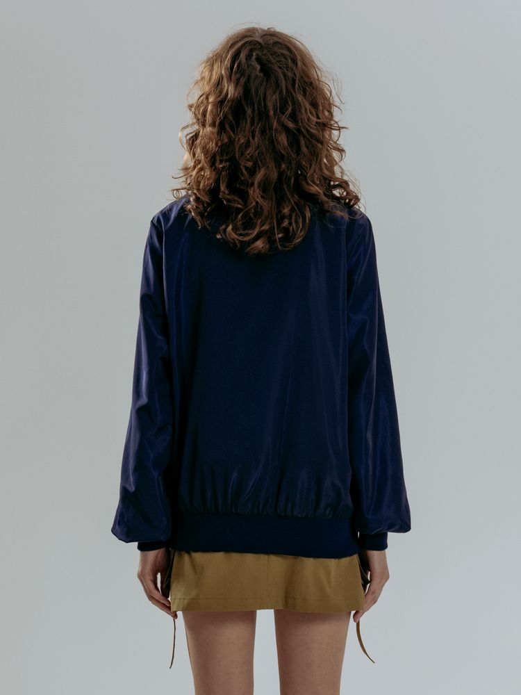 Бомбер Wigton, темно-синий / Миниатюра модельного (1000)