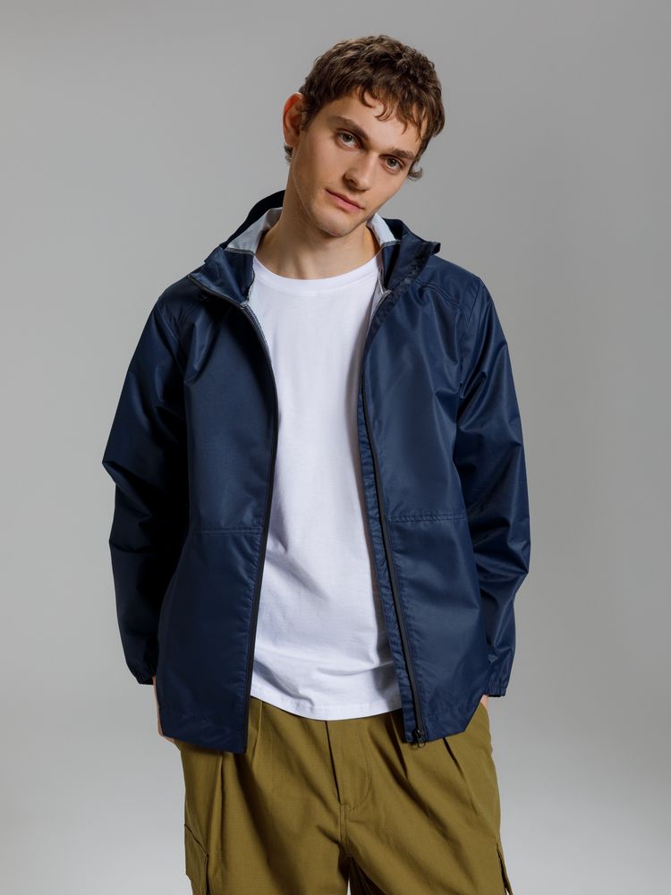 Куртка унисекс Nordvind DWR, темно-синяя / Миниатюра модельного (1000)