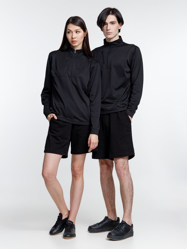 Толстовка унисекс Hike Klondike, черная / Миниатюра модельного (1000)