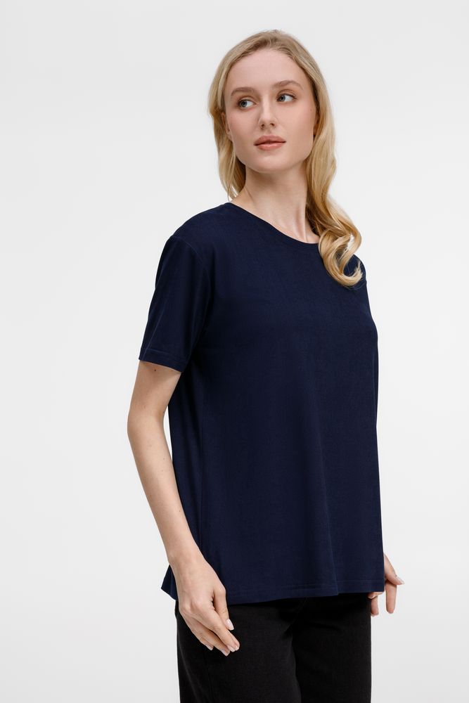 Футболка унисекс Senti, темно-синяя / Миниатюра модельного (1000)