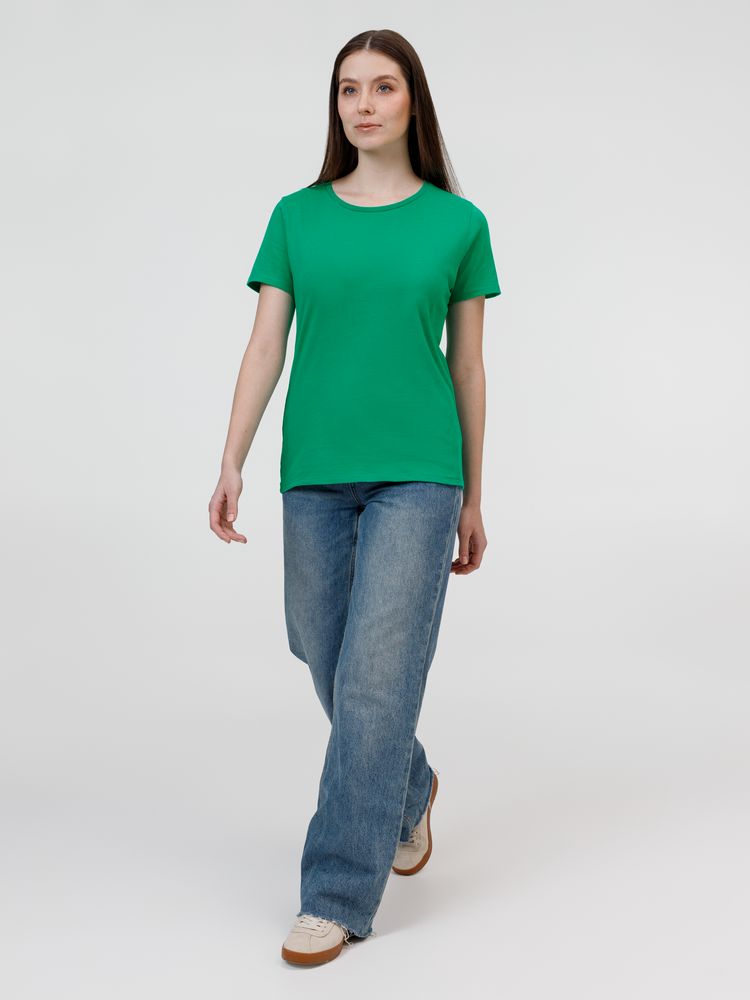 Футболка женская E190 темно-синяя / Миниатюра модельного (1000)