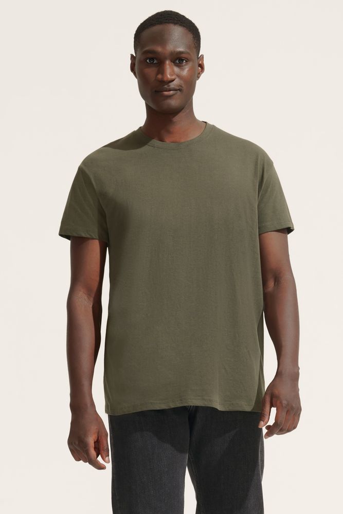 Футболка унисекс Regent 150, темный хаки / Миниатюра имиджевого (1000)