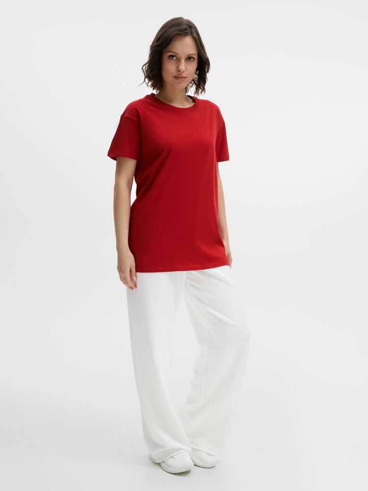 Футболка унисекс Regent 150, вишнево-красная / Миниатюра модельного (1000)