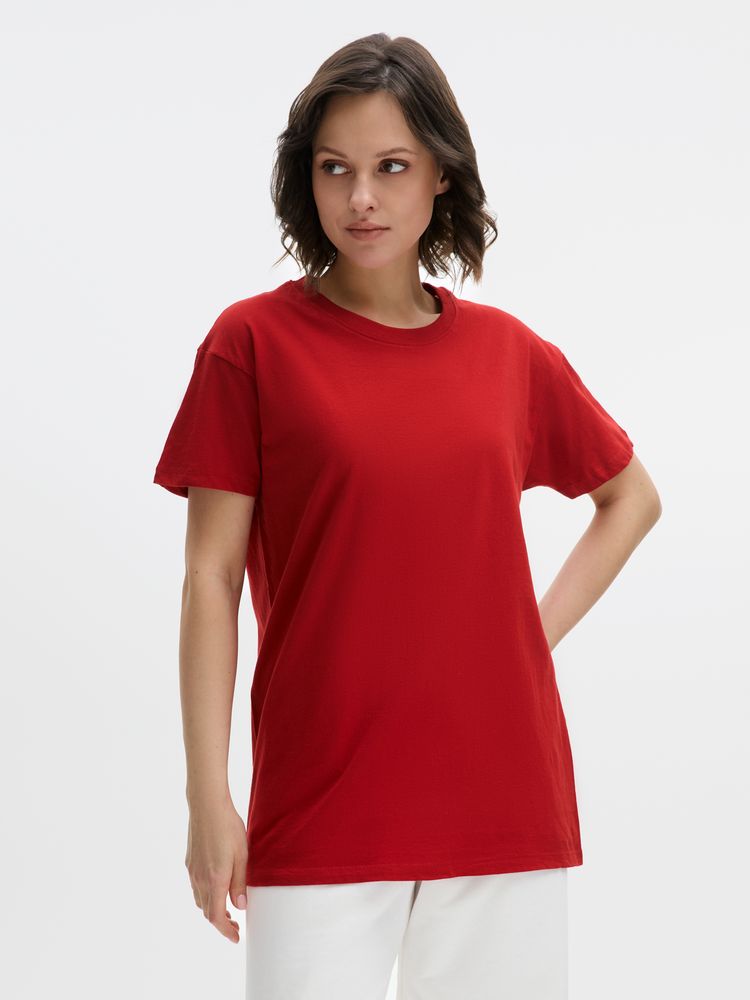 Футболка унисекс Regent 150, вишнево-красная / Миниатюра модельного (1000)