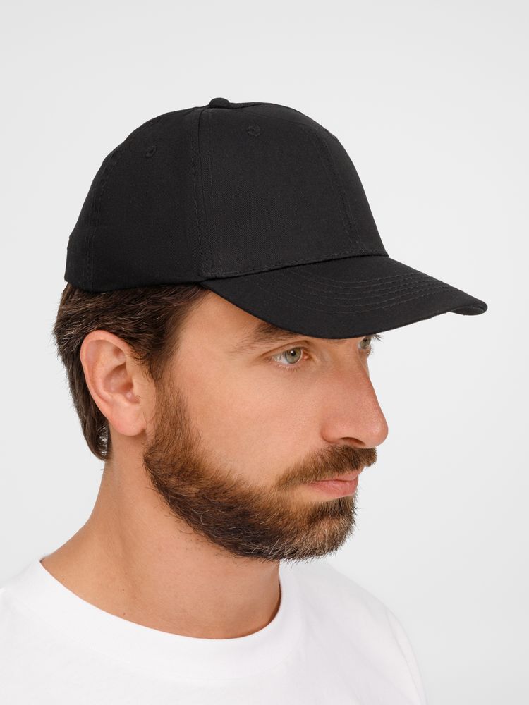 Бейсболка Apollo, черная / Миниатюра модельного (1000)