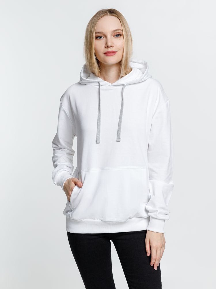 Толстовка с капюшоном Kirenga, белая (белоснежная) / Миниатюра модельного (1000)
