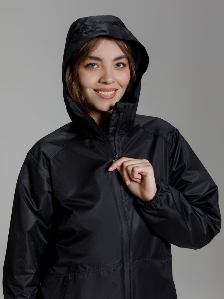 Куртка унисекс Nordvind WR, черная / Миниатюра модельного (1000)