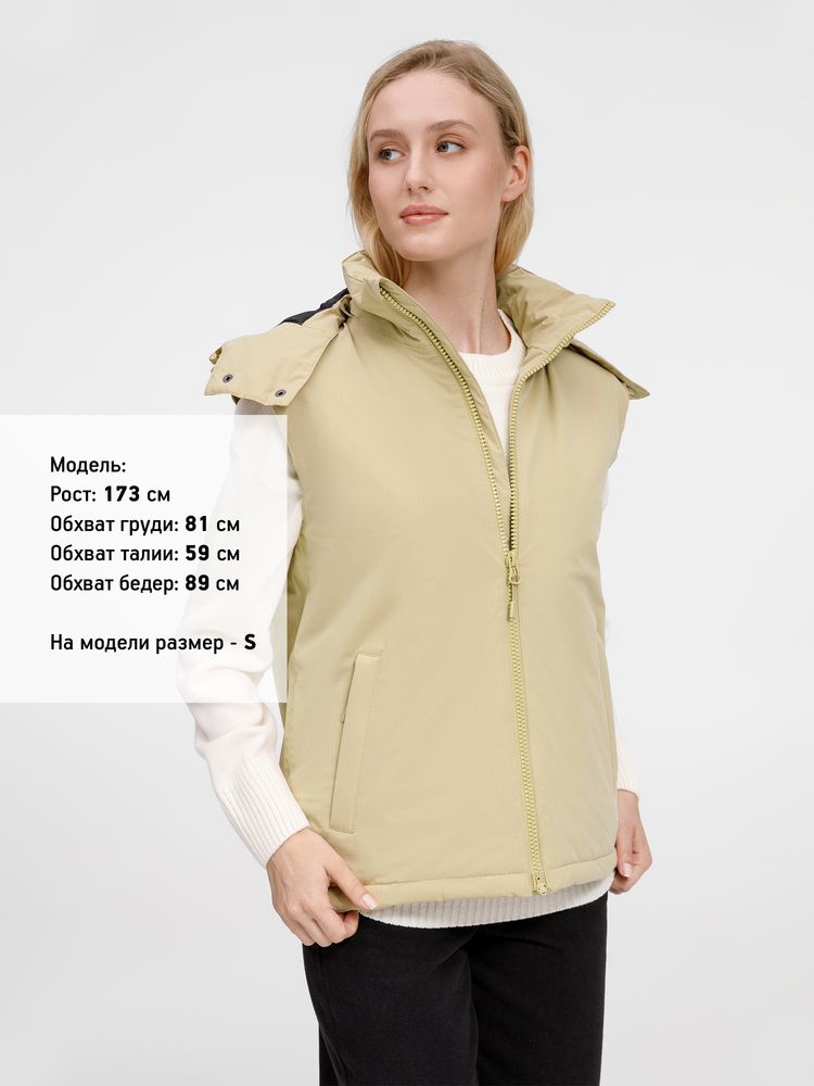 Жилет унисекс Sfera, бежевый / Миниатюра модельного (1000)