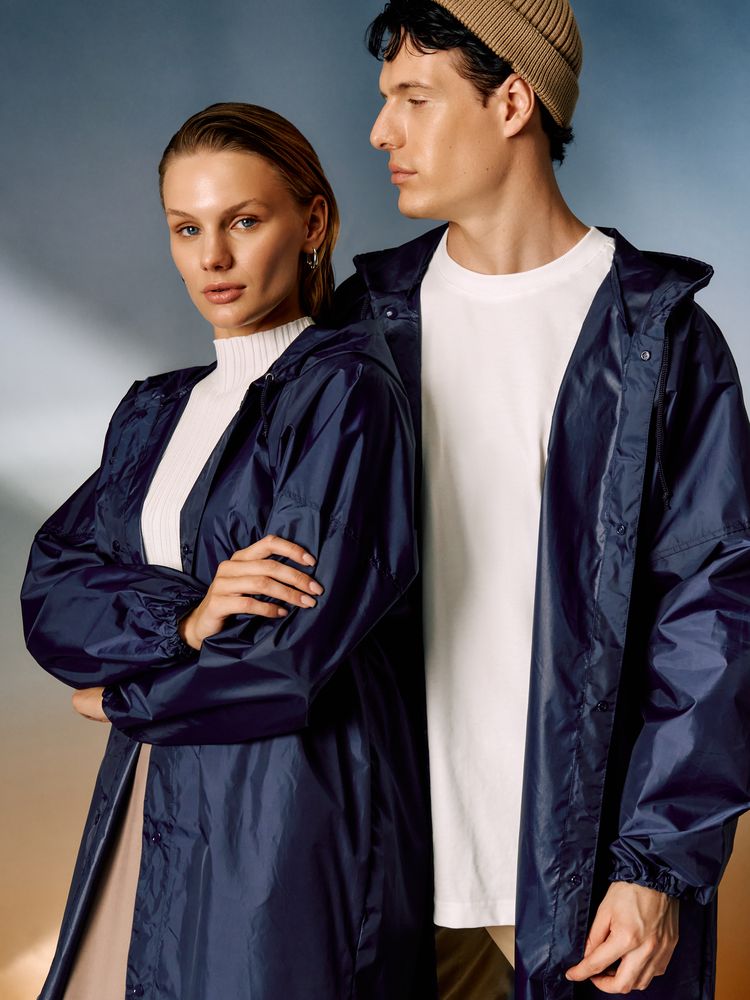 Дождевик унисекс Rainman, темно-синий / Миниатюра имиджевого (1000)