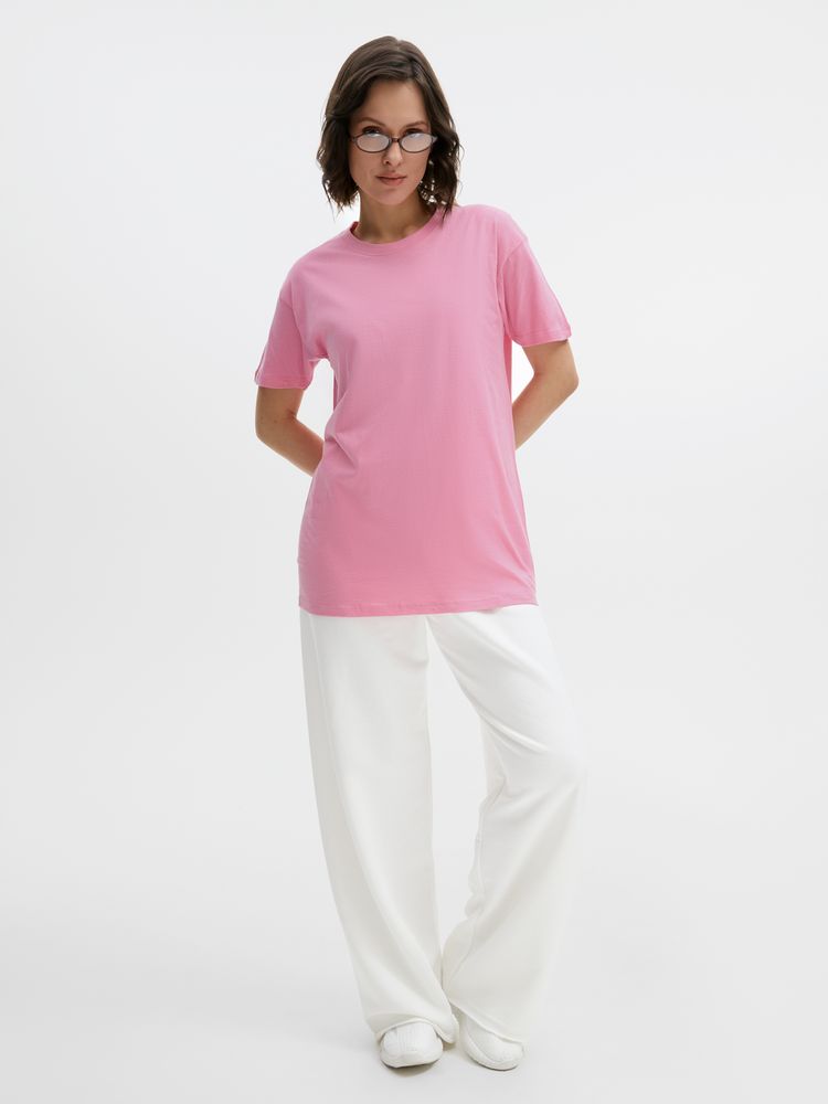 Футболка унисекс Regent 150, розовая орхидея / Миниатюра модельного (1000)