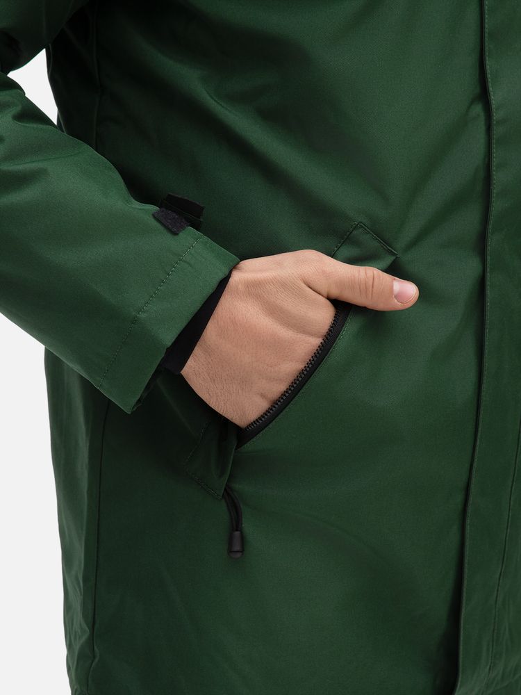 Куртка на стеганой подкладке Robyn, темно-зеленая / Миниатюра модельного (1000)