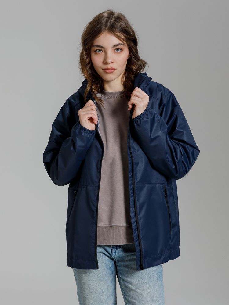 Куртка унисекс Nordvind DWR, темно-синяя / Миниатюра модельного (1000)