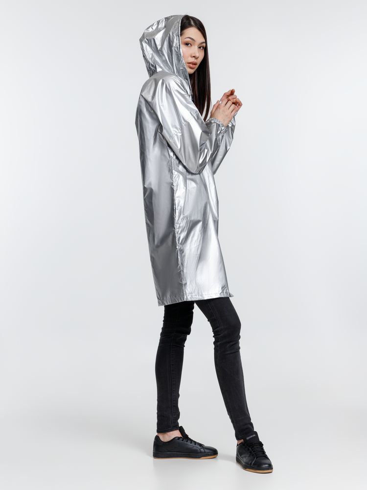 Дождевик Palladio Pockets, серебристый / Миниатюра модельного (1000)