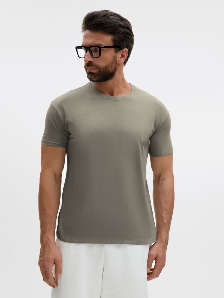 Футболка унисекс Regent 150, серая (стальная) / Миниатюра модельного (1000)