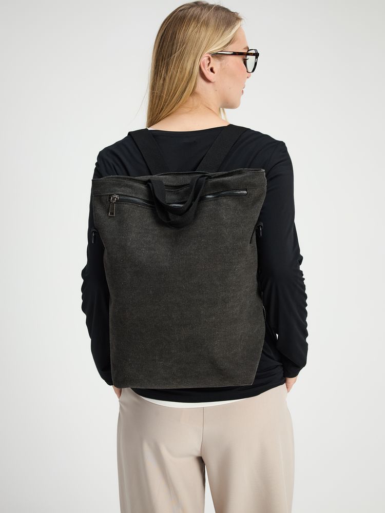 Рюкзак-шопер Casual, черный / Миниатюра модельного (1000)