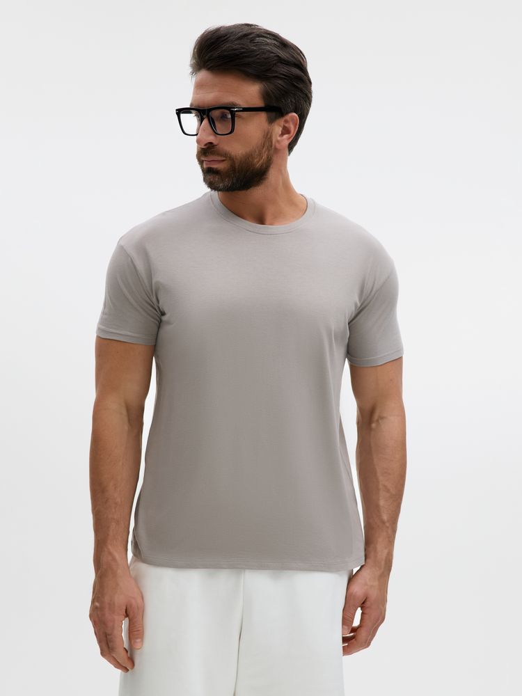 Футболка унисекс Regent 150, светло-серая / Миниатюра модельного (1000)