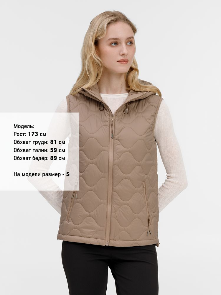 Жилет унисекс Tarnaby, бежевый / Миниатюра модельного (1000)