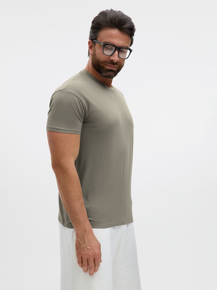 Футболка унисекс Regent 150, серая (стальная) / Миниатюра модельного (1000)