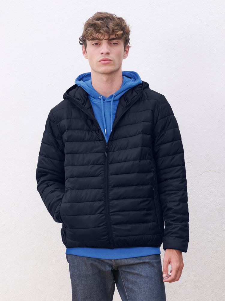 Куртка с капюшоном мужская Stream Men, темно-синяя / Миниатюра модельного (1000)