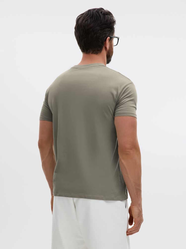 Футболка унисекс Regent 150, серая (стальная) / Миниатюра модельного (1000)