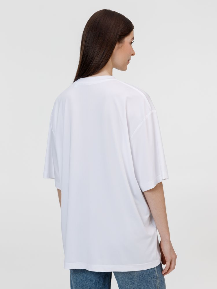 Футболка из бифлекса Morfiss, белая / Миниатюра модельного (1000)