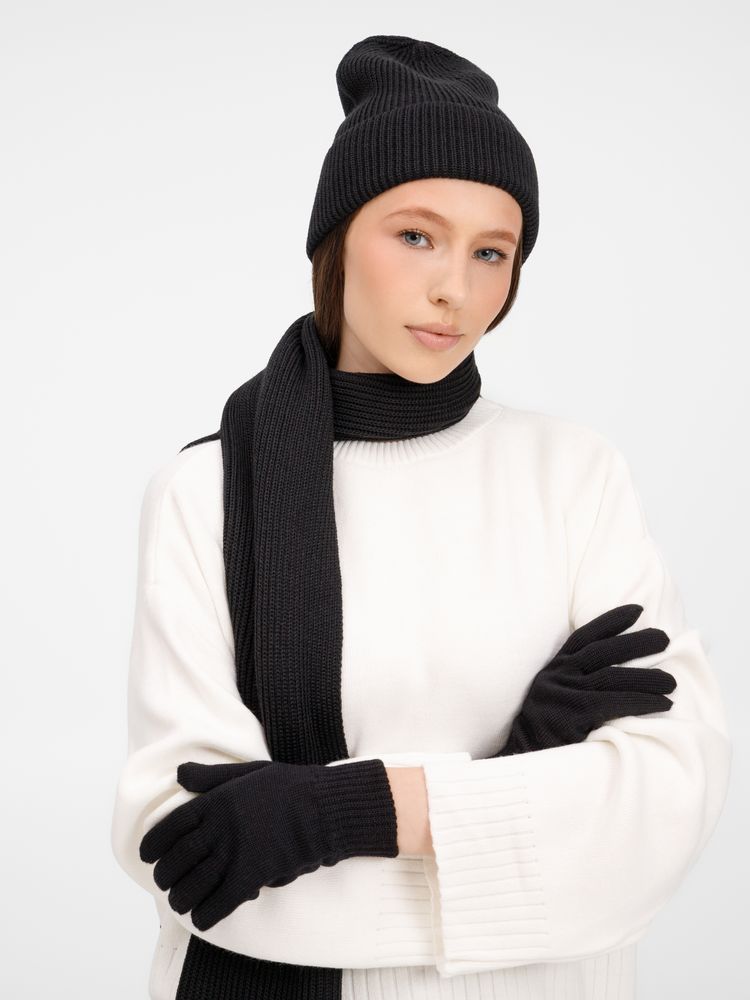 Шапка Nobilis Mono, черная / Миниатюра модельного (1000)