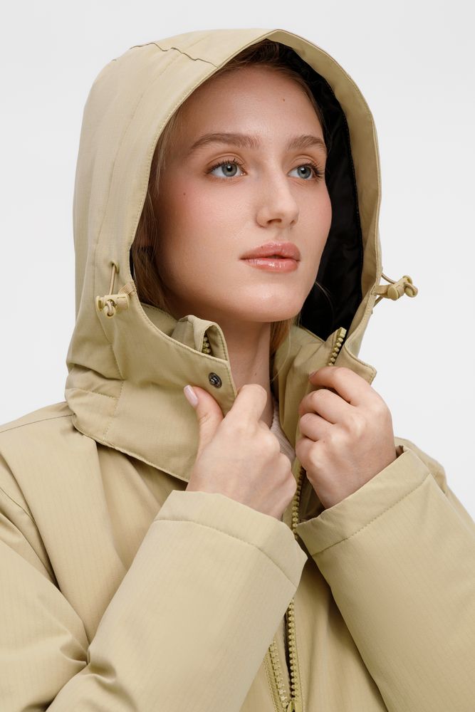 Куртка-парка унисекс Sfera, бежевая / Миниатюра модельного (1000)