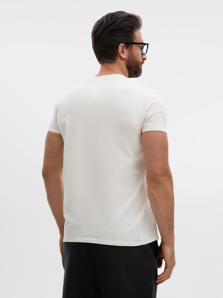 Футболка Imperial 190, молочно-белая / Миниатюра модельного (1000)