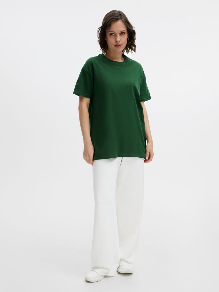 Футболка унисекс Regent 150, темно-зеленая / Миниатюра модельного (1000)